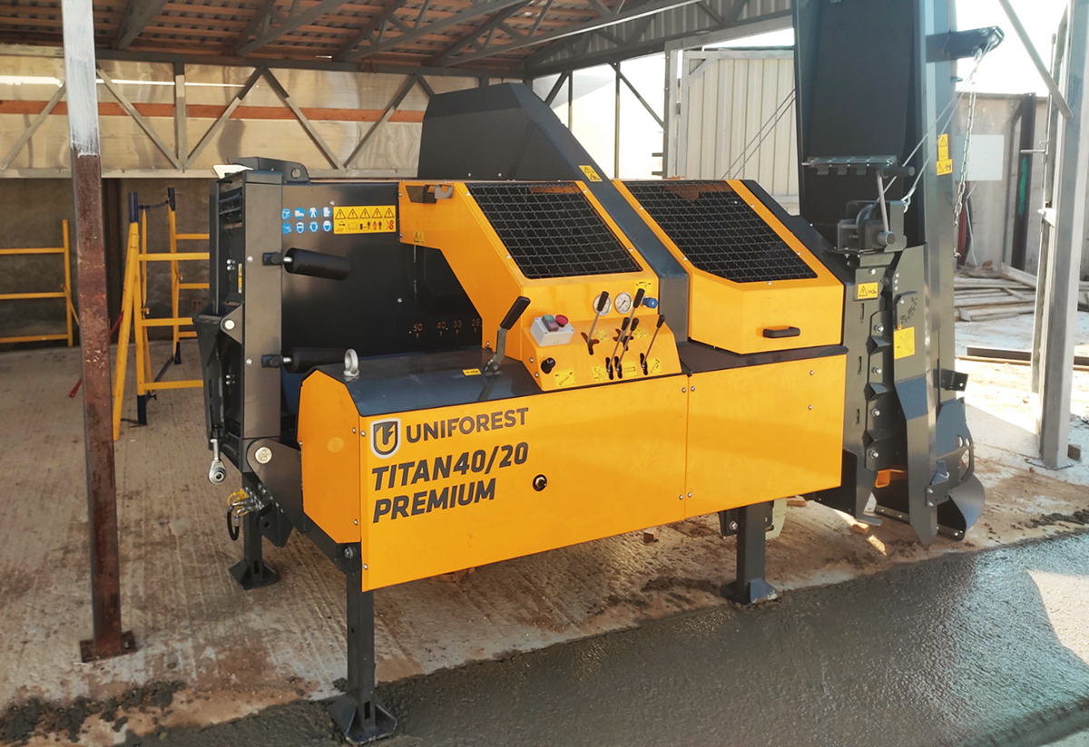 Поставщик дровоколов Uniforest TITAN 40/20 premium 